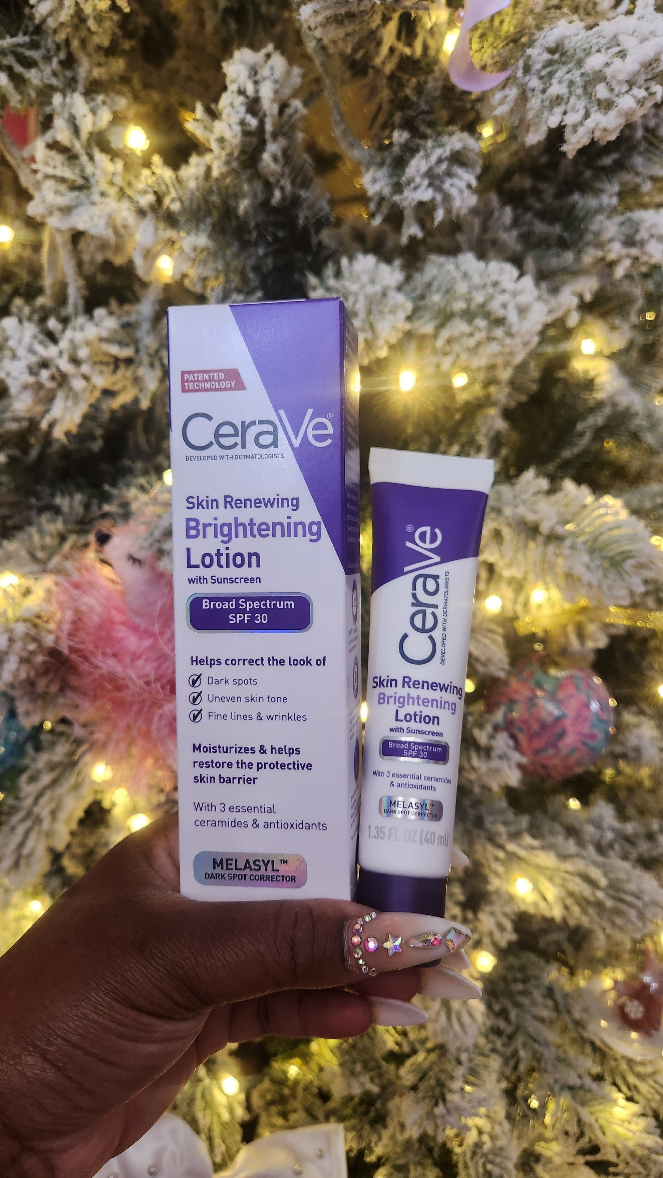 Cerave renewing brighting lotion. For help renewing your skin back to its beautiful skin tone.

#LTKCyberWeek #LTKHoliday #LTKHome