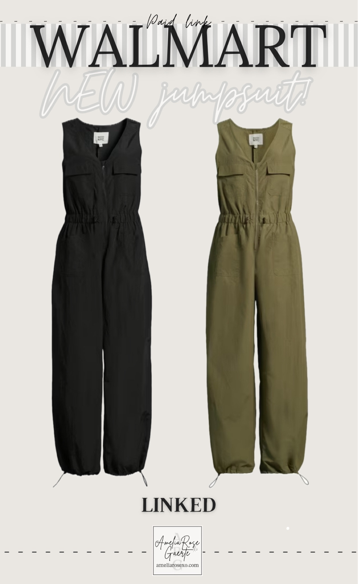 Love these new parachute jumpsuits!! I think I’m going to order a size down for a more fitted look! 

#LTKstyletip #LTKfindsunder100 #LTKfindsunder50