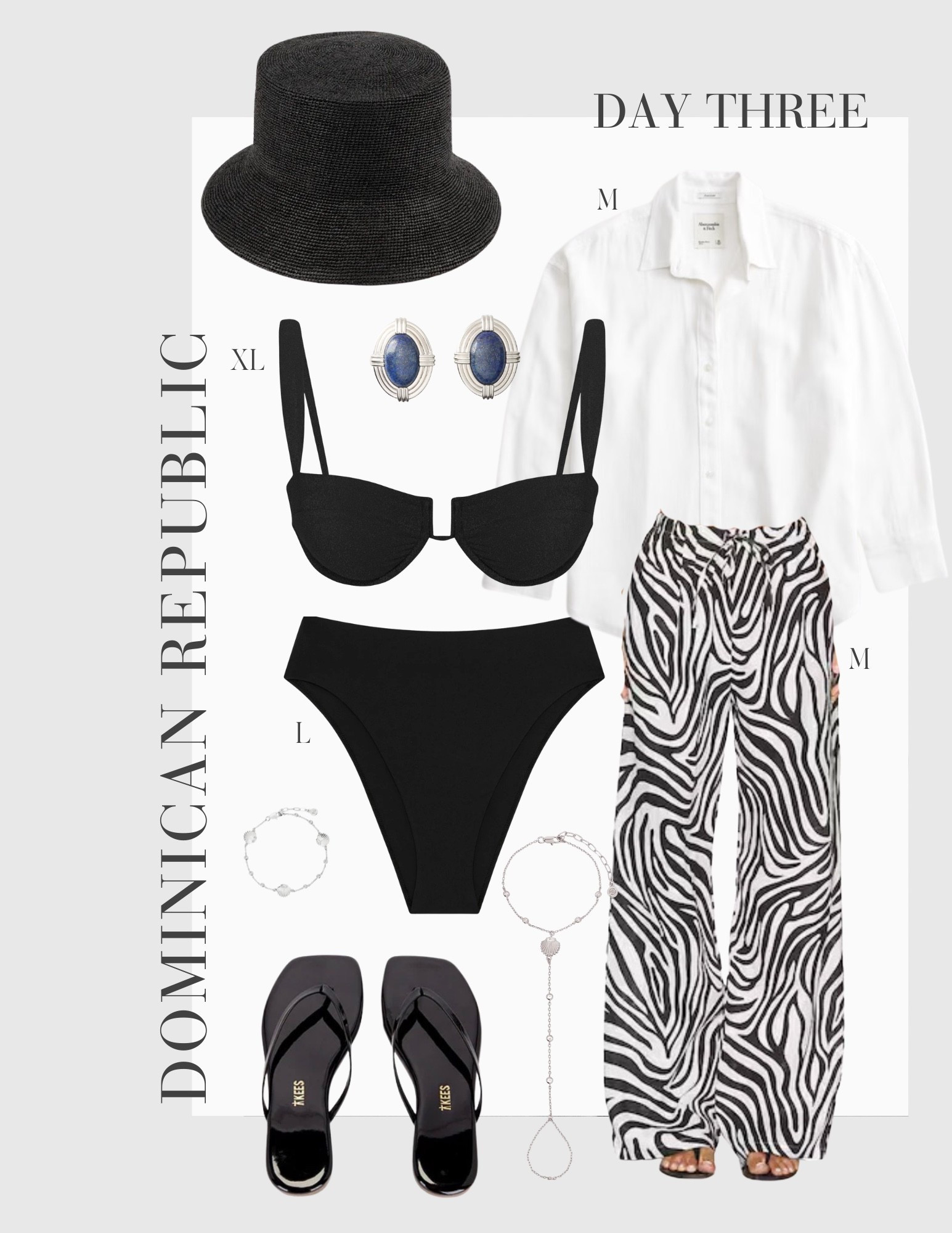 What I’m packing for vacation to the DR 🌴 

Top: V
Bottoms: M
Linen top: M
Pants: M



#LTKTravel #LTKSeasonal #LTKootd