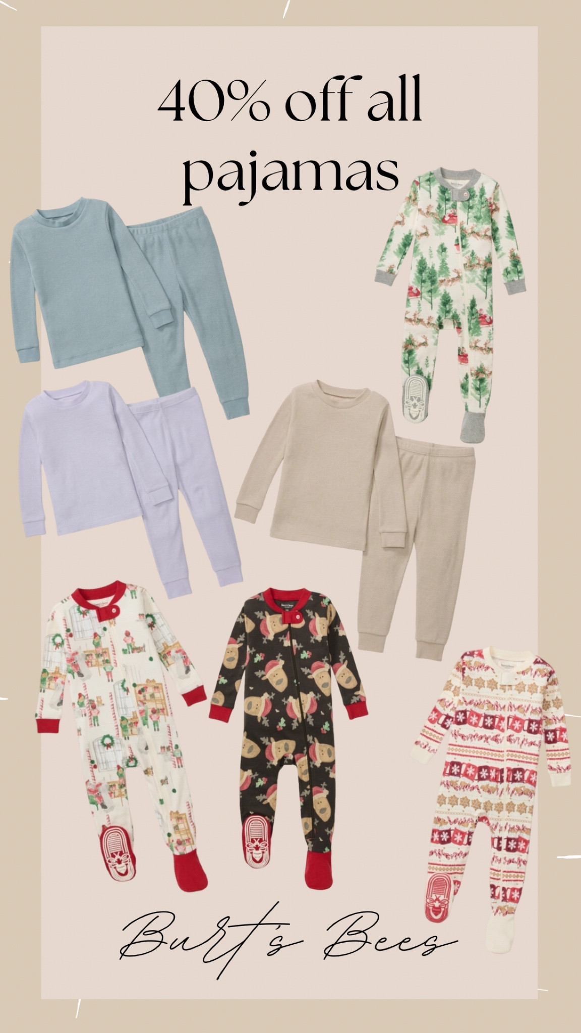 Stock up on organic cotton Fam Jams before they’re gone! 40% off SALE #burtsbees #pajamas #burtsbeesbaby #kids

#LTKSaleAlert #LTKHoliday #LTKKids