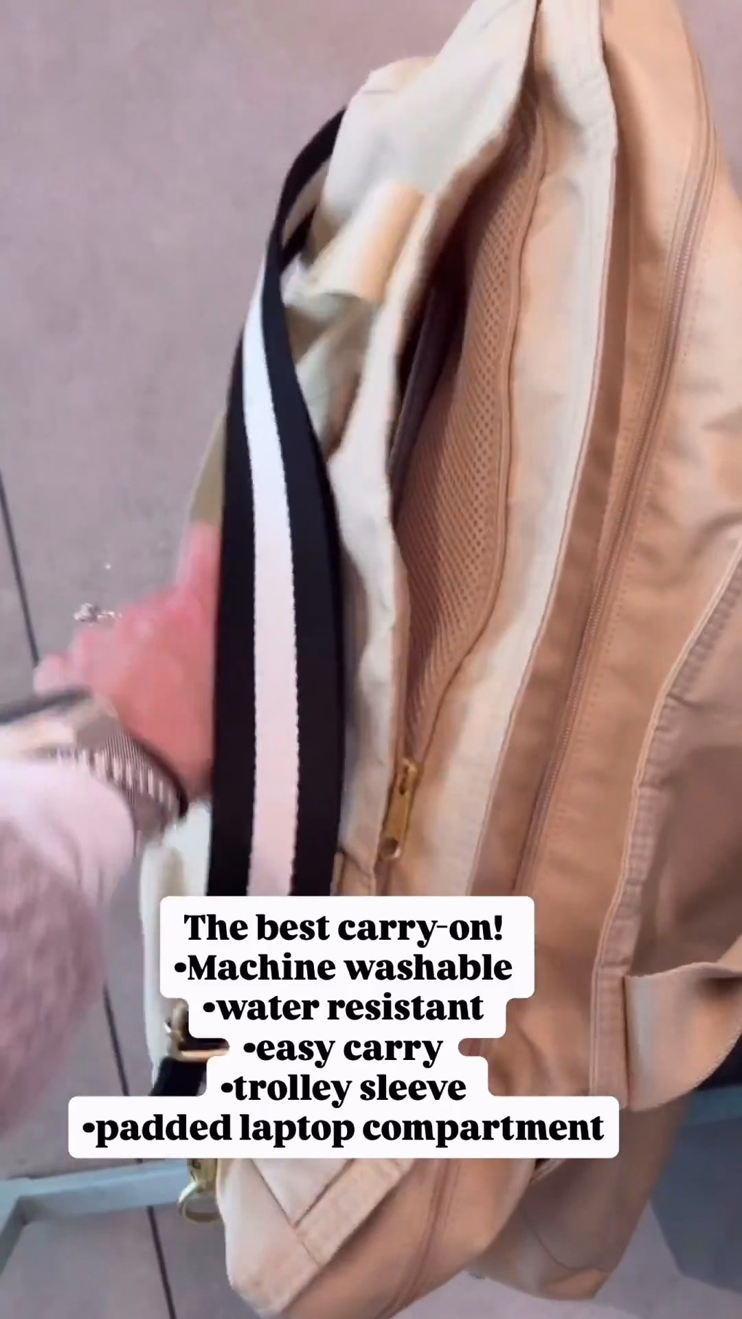 I’ve tried several “popular” travel bags. Still love my Canvelle most because I can organize easily and slip under the seat in front of me! Machine washable too

#LTKOver40 #LTKTravel