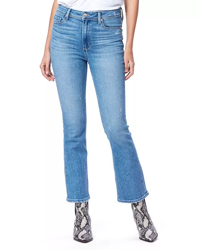 Claudine High Rise Ankle Flare Jeans in Seaspray | Bloomingdale's (US)