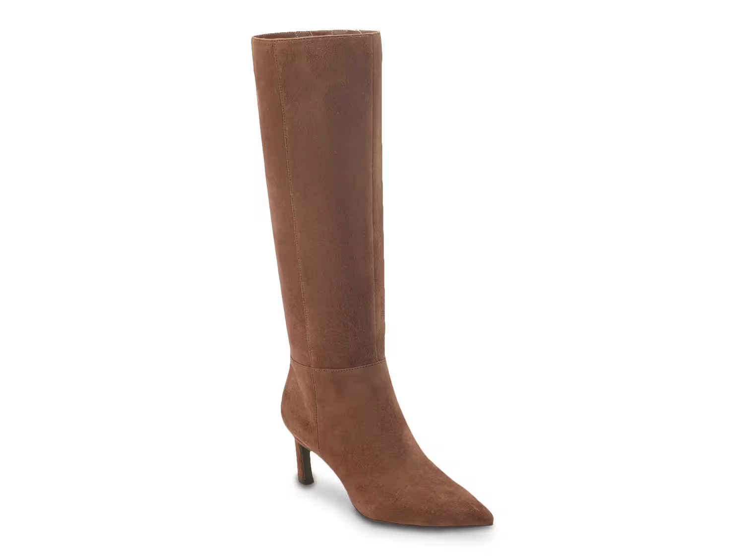 Marc Fisher Lucinda Boot | Women's | Dark Natural Suede | Size 9.5 | Boots | DSW