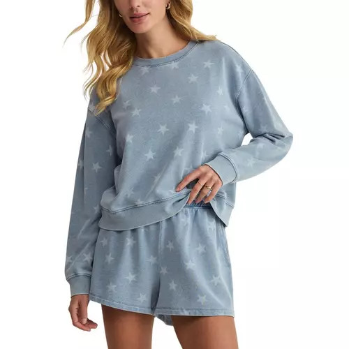 Women's Z Supply Written Stars Crewneck Sweatshirt | Scheels Sports
