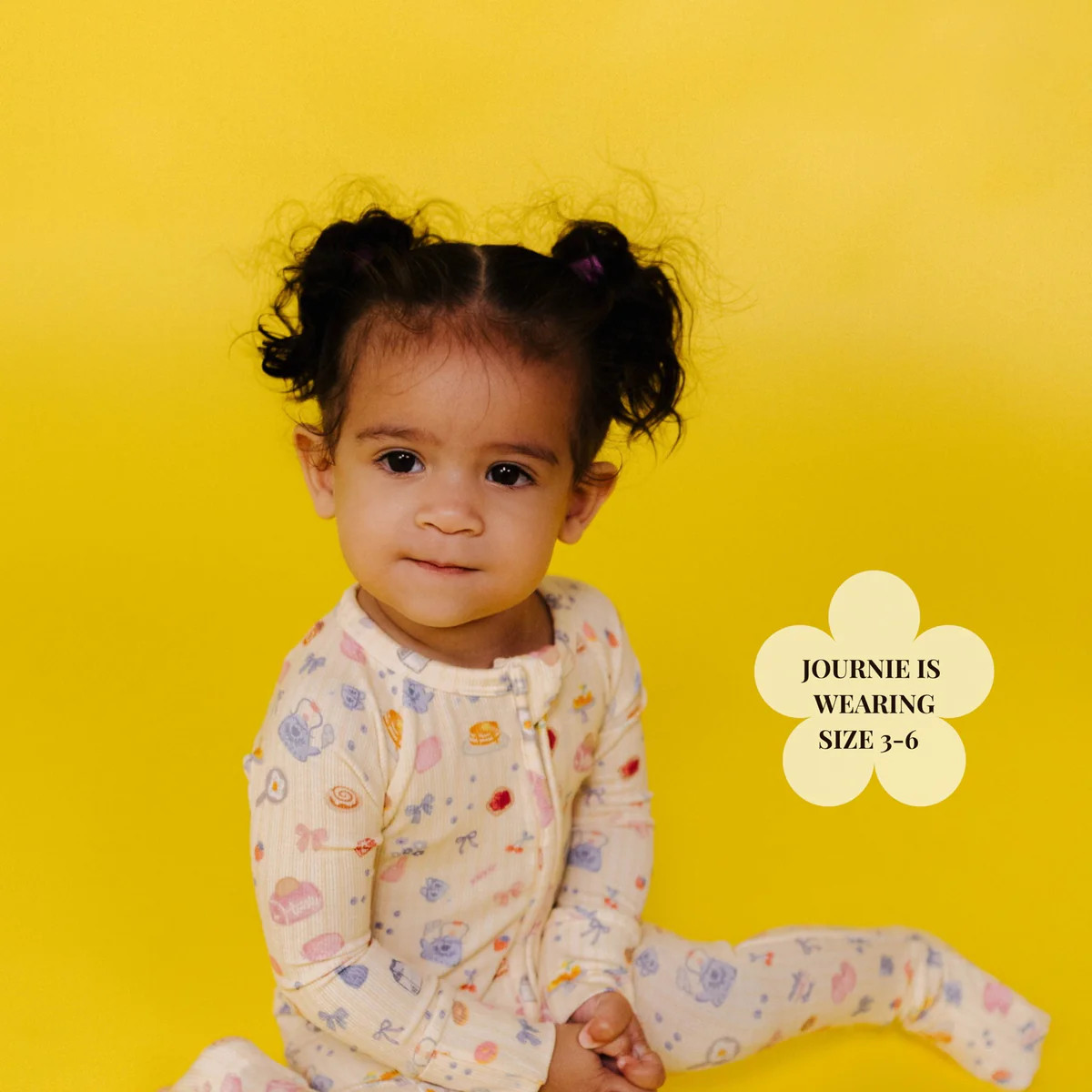 Baby Bamboo Romper Brunch Print | Soft Infant Outfit | Staykation