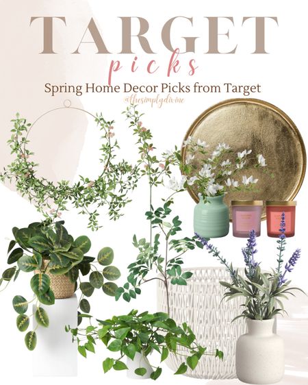 Found these gorgeous spring home decor pieces from Target. 👀💕

| Target | home | home decor | decor | spring decor | 

#LTKunder50 #LTKFind #LTKstyletip