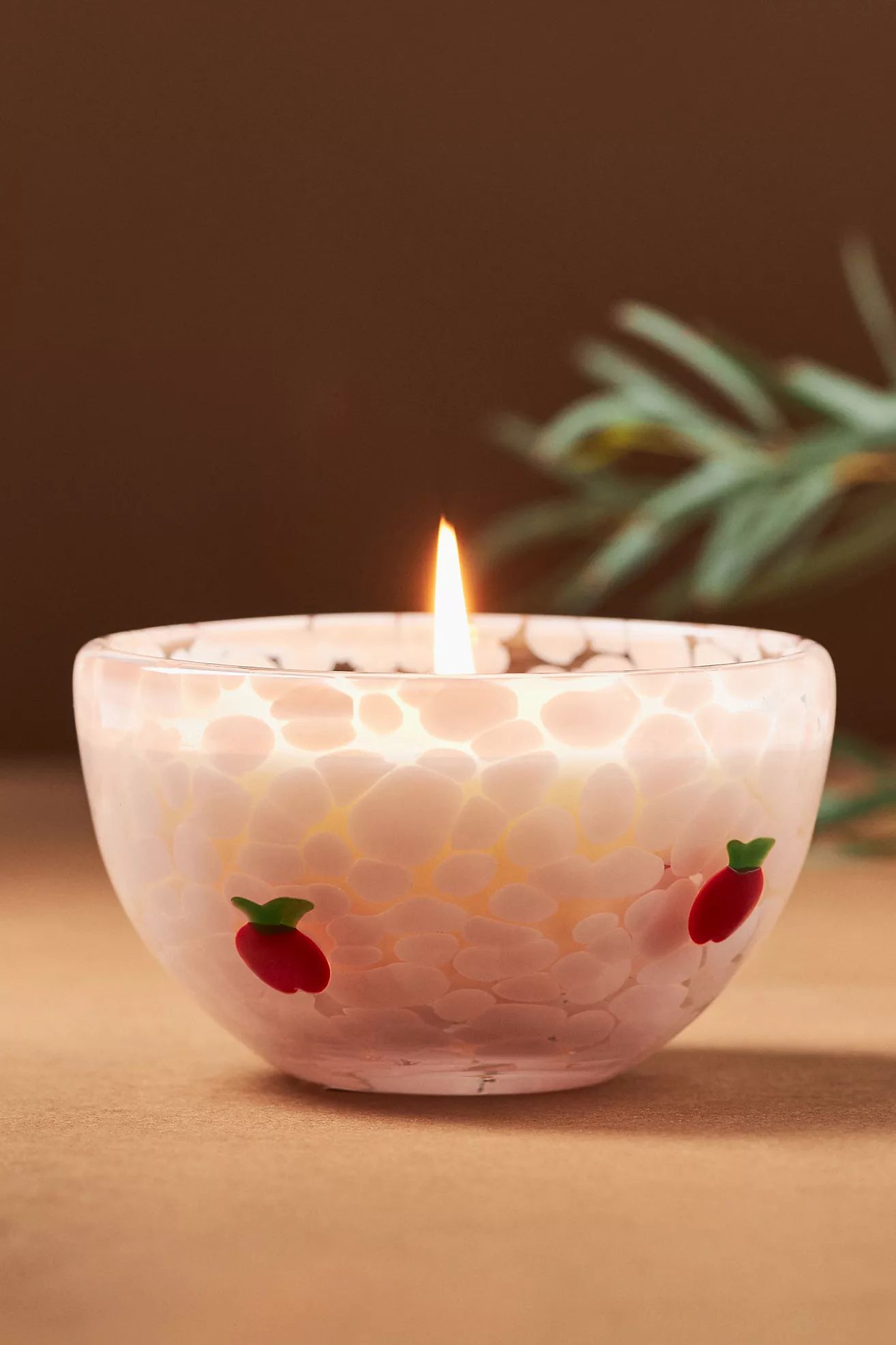 Icon Gourmand Caramel Apple Cinnamon Glass Candle | Anthropologie (US)