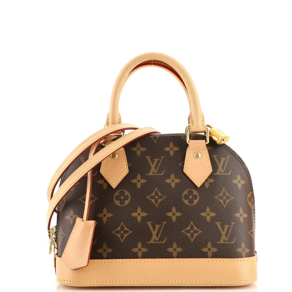 Louis Vuitton Alma Handbag Monogram Canvas BB Brown 1490081 | Rebag