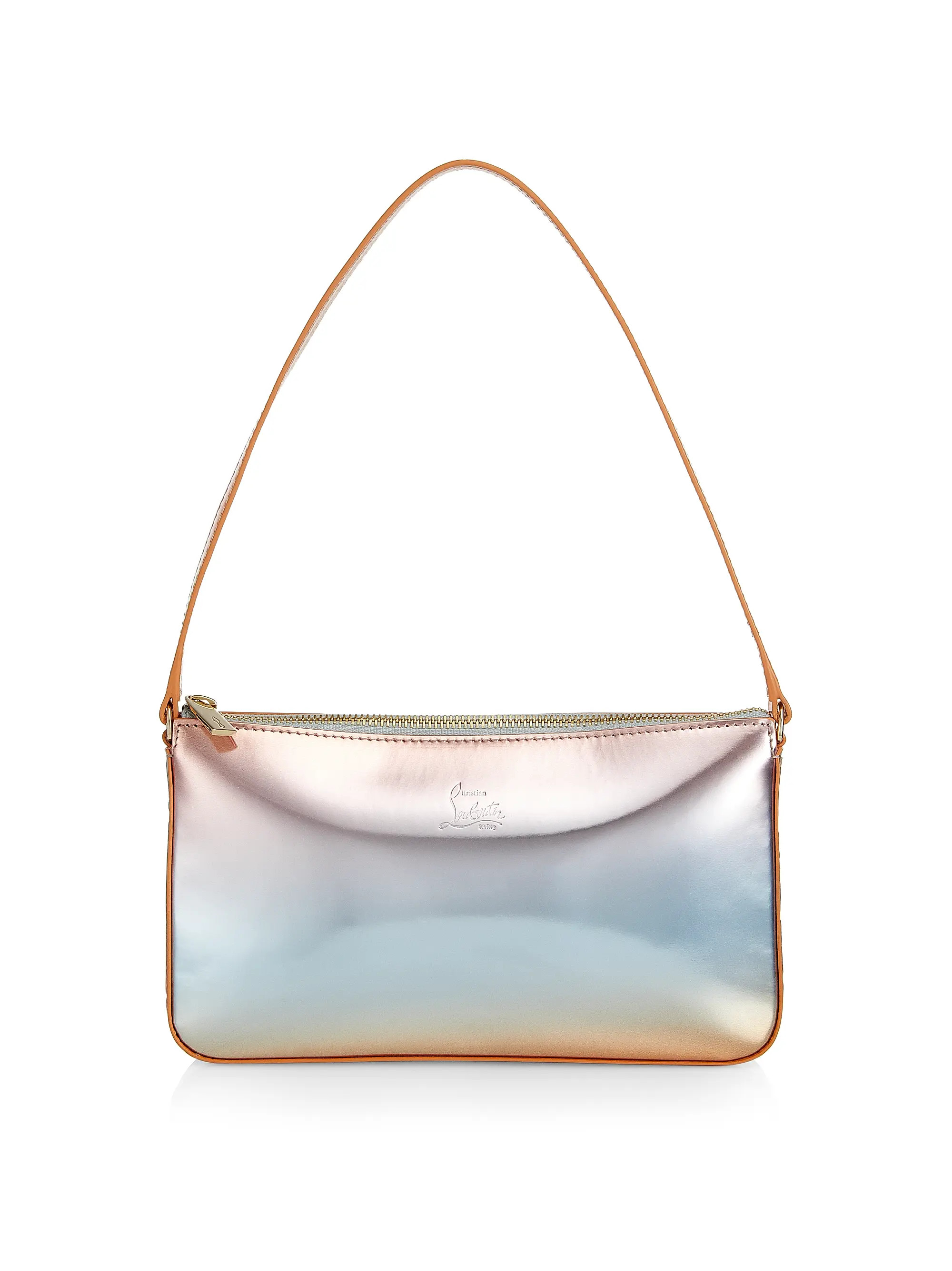 Loubila Metallic Leather Shoulder Bag | Saks Fifth Avenue