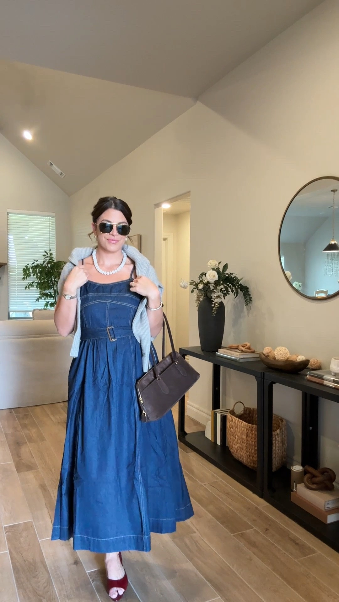 The perfect fall dress and fall outfit. Easy and perfect for so many occasions. Grab a denim dress and thank me later 👏🍂

#LTKootd #LTKSeasonal #LTKNYFW