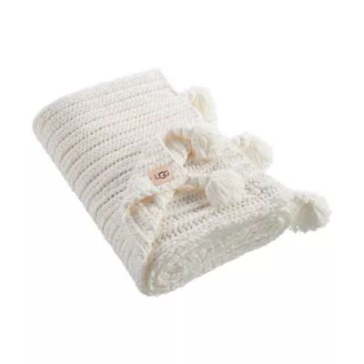 UGG® Rhodes Throw Blanket in Snow | Bed Bath & Beyond