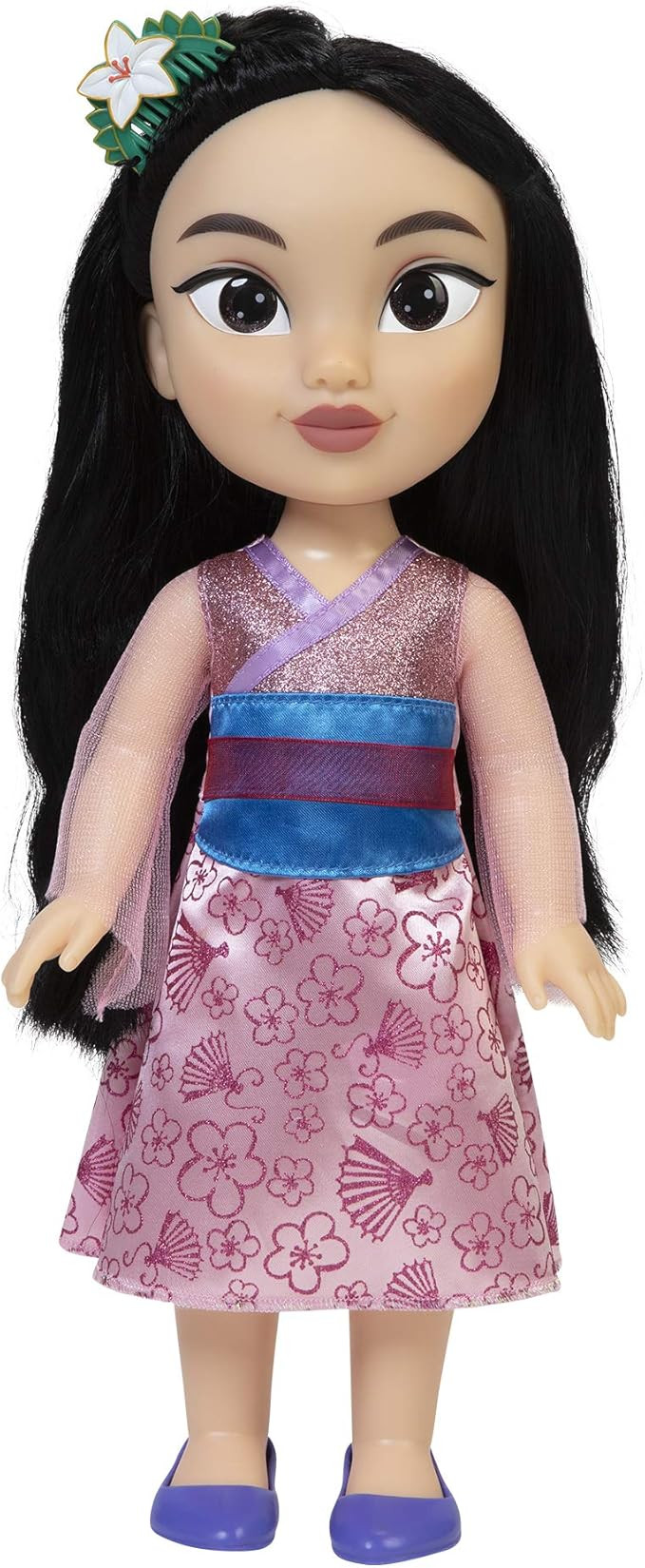 Disney Princess My Friend Mulan Doll 14" Tall includes Removable Outfit and Hairpiece | Amazon (US)