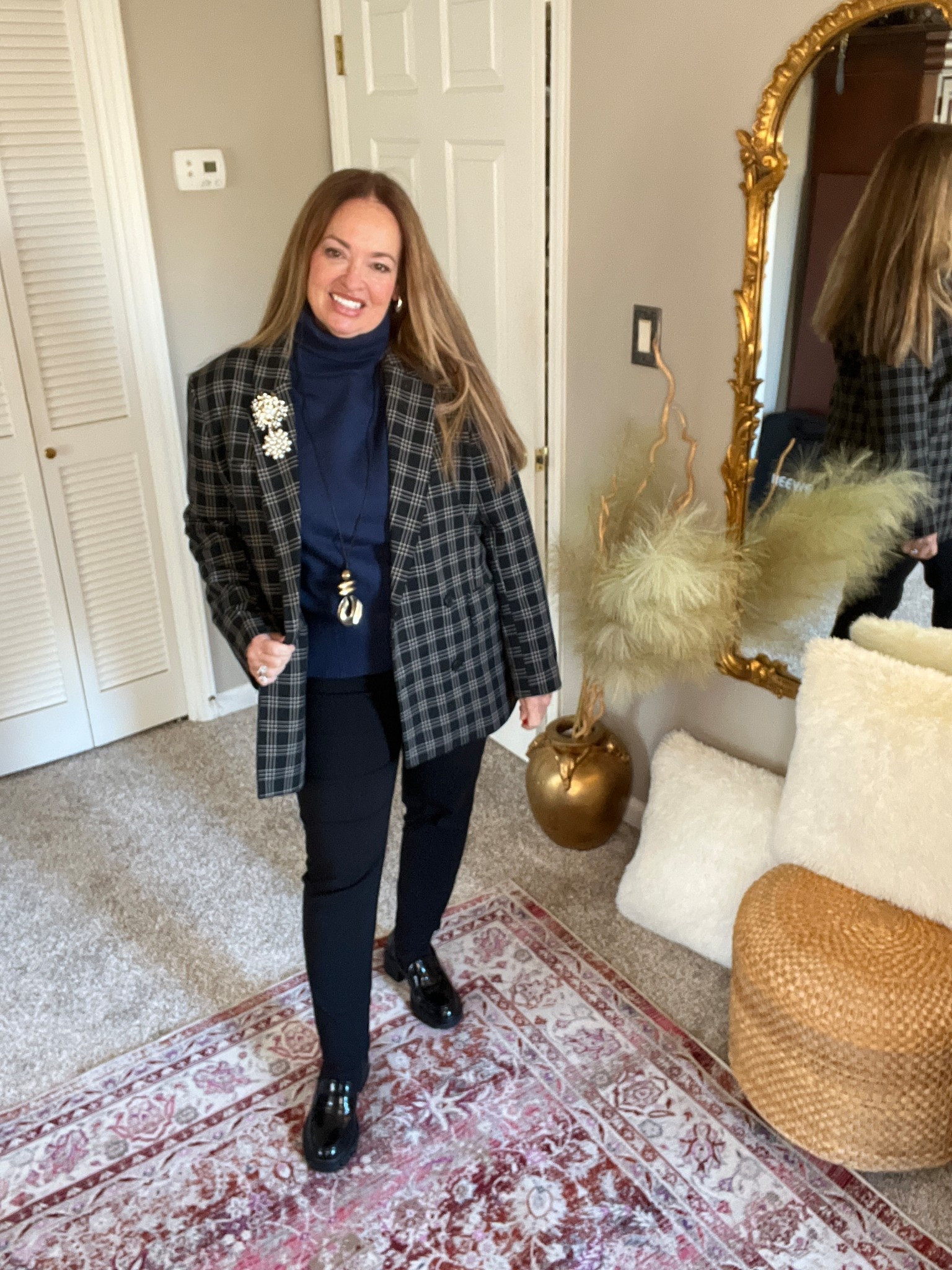 Work wear but make it fun.

#LTKdayinmylife #LTKootd #LTKmorningroutine