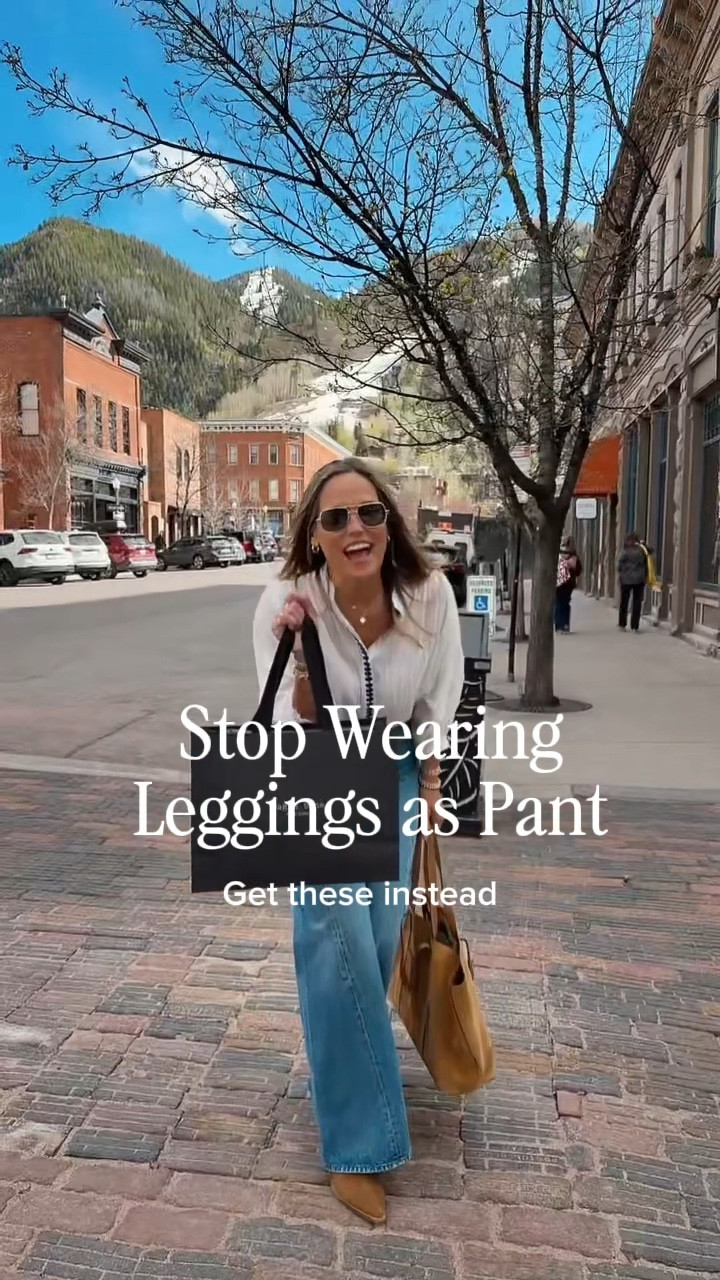 These are so GOOD! Our viral Sweatpant jeans are back in new colors and a BONUS item we’ve been stalking. In my bag are the grey and white stripe, the black stripe, the pink stripe, navy blue and white and the jacket! I couldn’t help myself!!!!! 

Wearing size large sweatpants jeans and large jean jacket! 

#LTKdayinmylife #LTKOver40