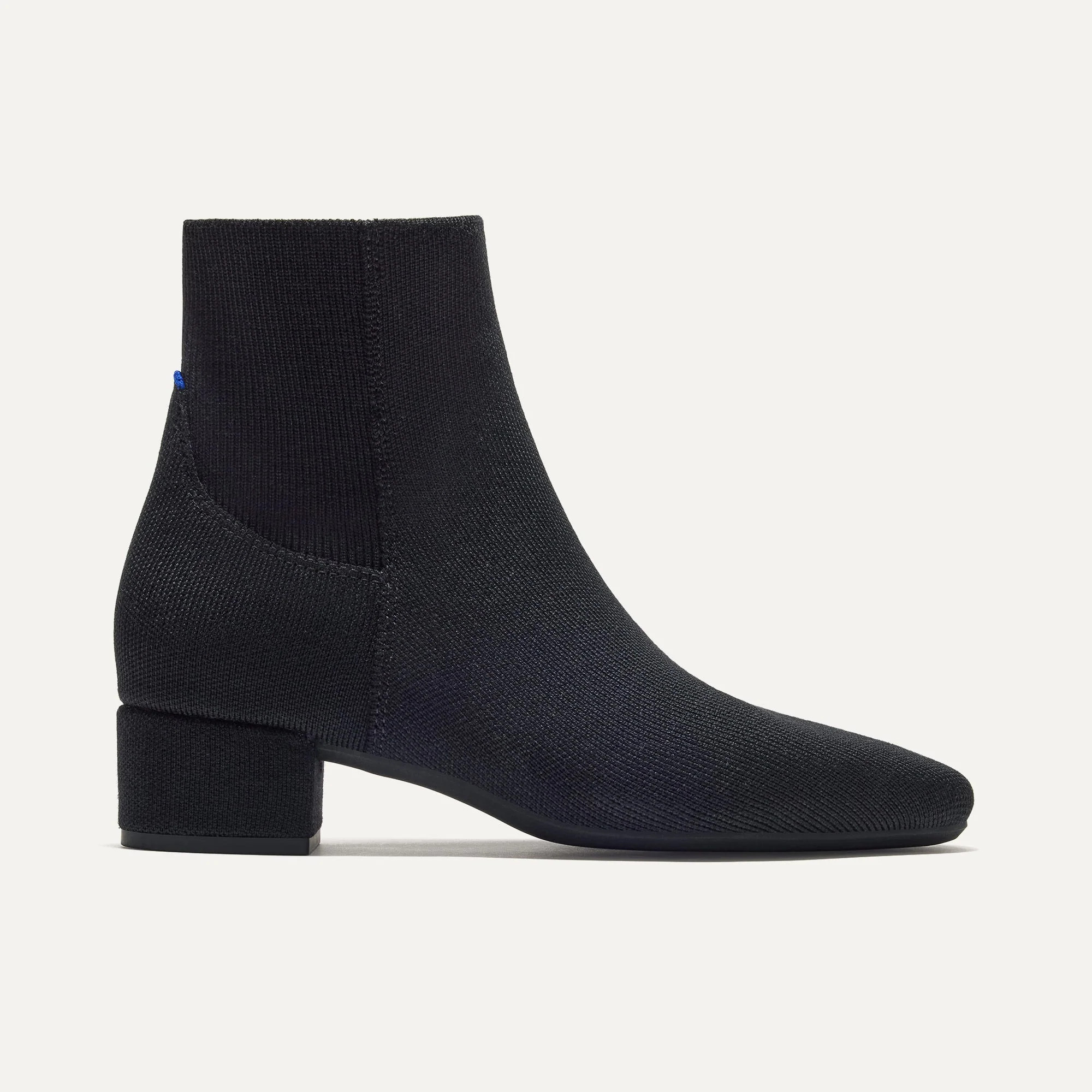 The Classic Boot in Black | Heeled Ankle Boots | Rothy's | Rothy's