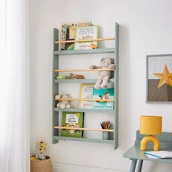 Kids Amber Wall Mounted Book Shelf | Dunelm