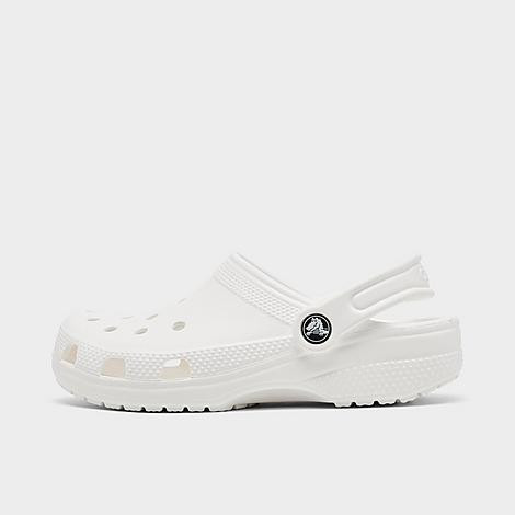 Crocs Little Kids Classic Clog Shoes in White Size: 1.0 | Finish Line (US)