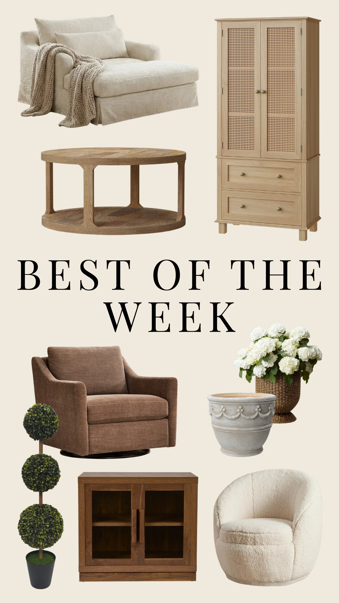 Homie Lovin's Best of the Week!

furniture, home decor, interior design #Target #Walmart #Wayfair #Amazon 

 #LTKHome #LTKSaleAlert