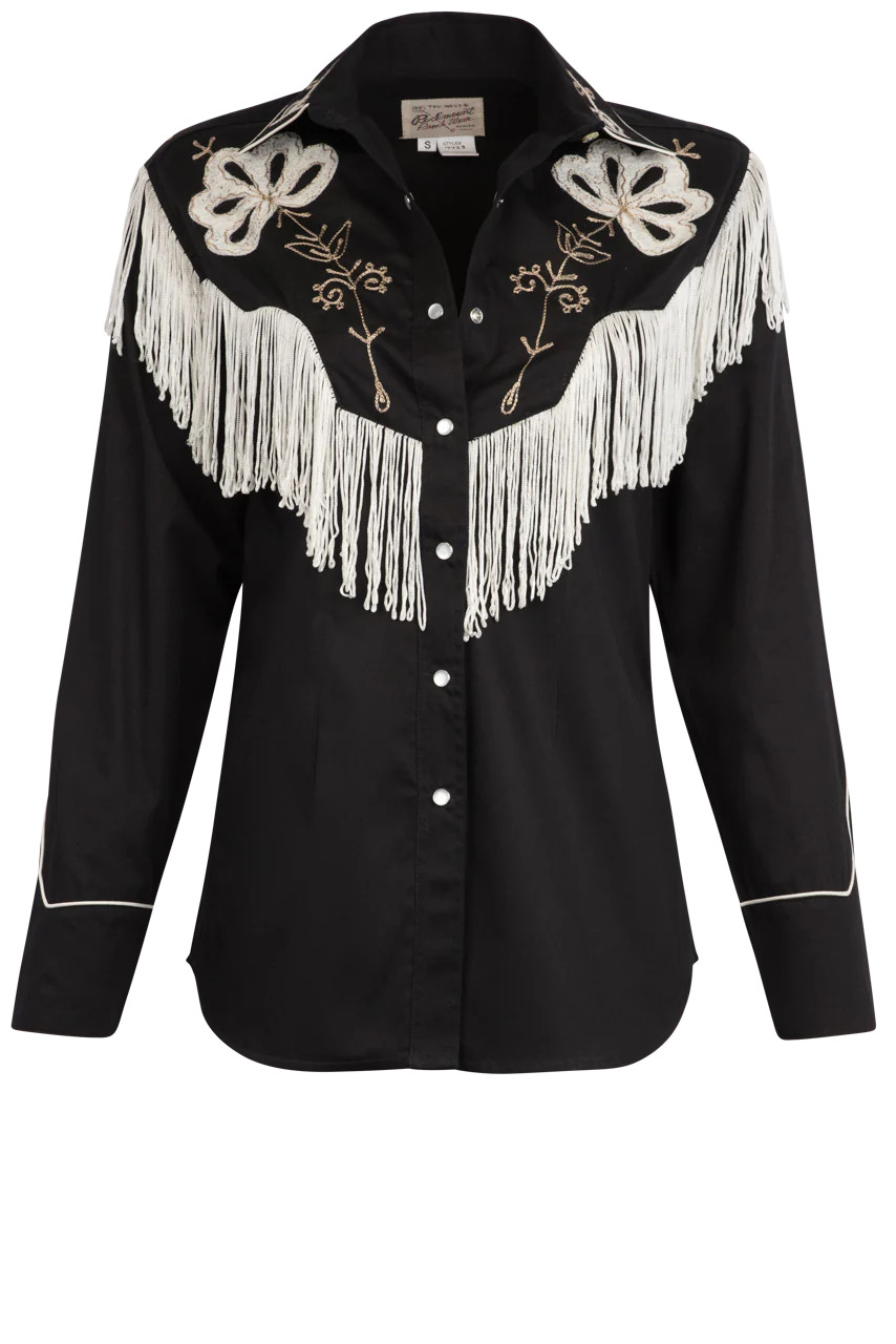 Rockmount Ranch Wear Vintage Fringe Western Top | Pinto Ranch | Pinto Ranch