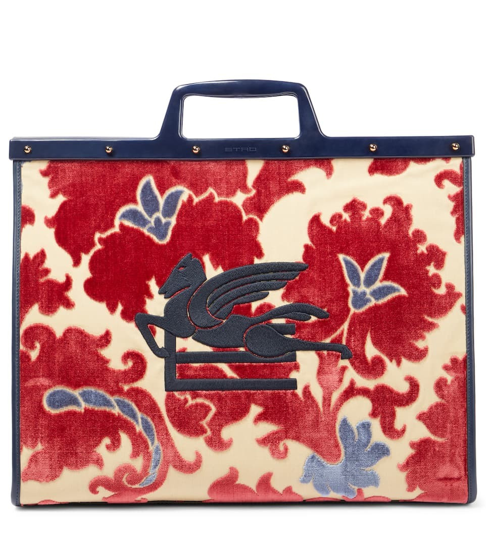 Love Trotter Large jacquard tote bag | Mytheresa (US/CA)