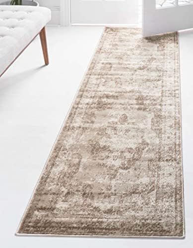 Amazon.com: Unique Loom Sofia Collection Area Traditional Vintage Rug, French Inspired, Runner 2'... | Amazon (US)
