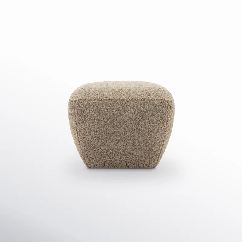 Kora 19.68" Wide Round Pouf Ottoman | Wayfair North America