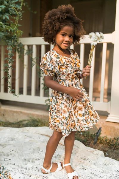 Mini Marigold Floral Dress | Ivy City Co