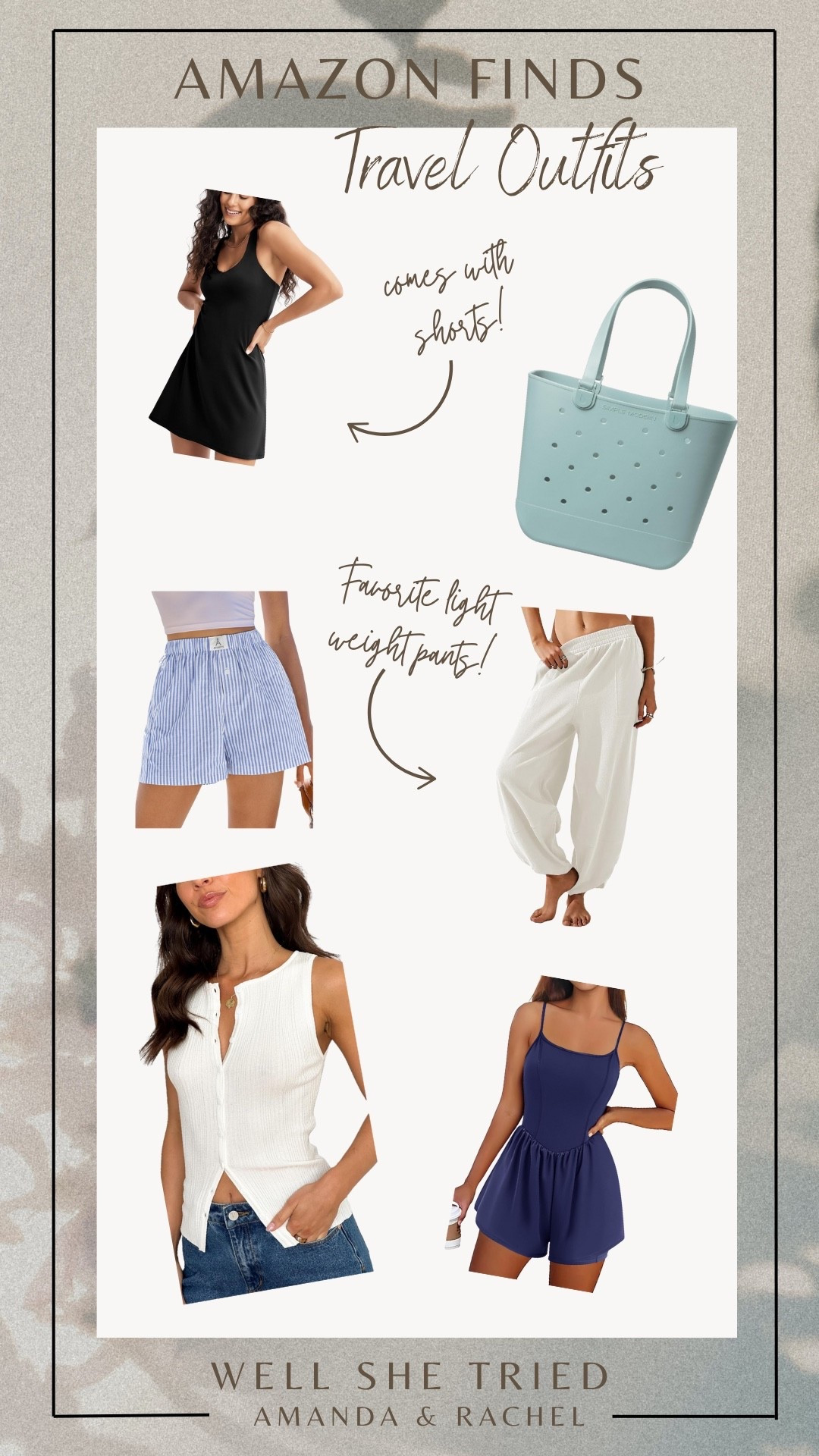 Amazon Travel Outfit Essentials! 

#LTKTravel #LTKSummerEdit #LTKFindsUnder50