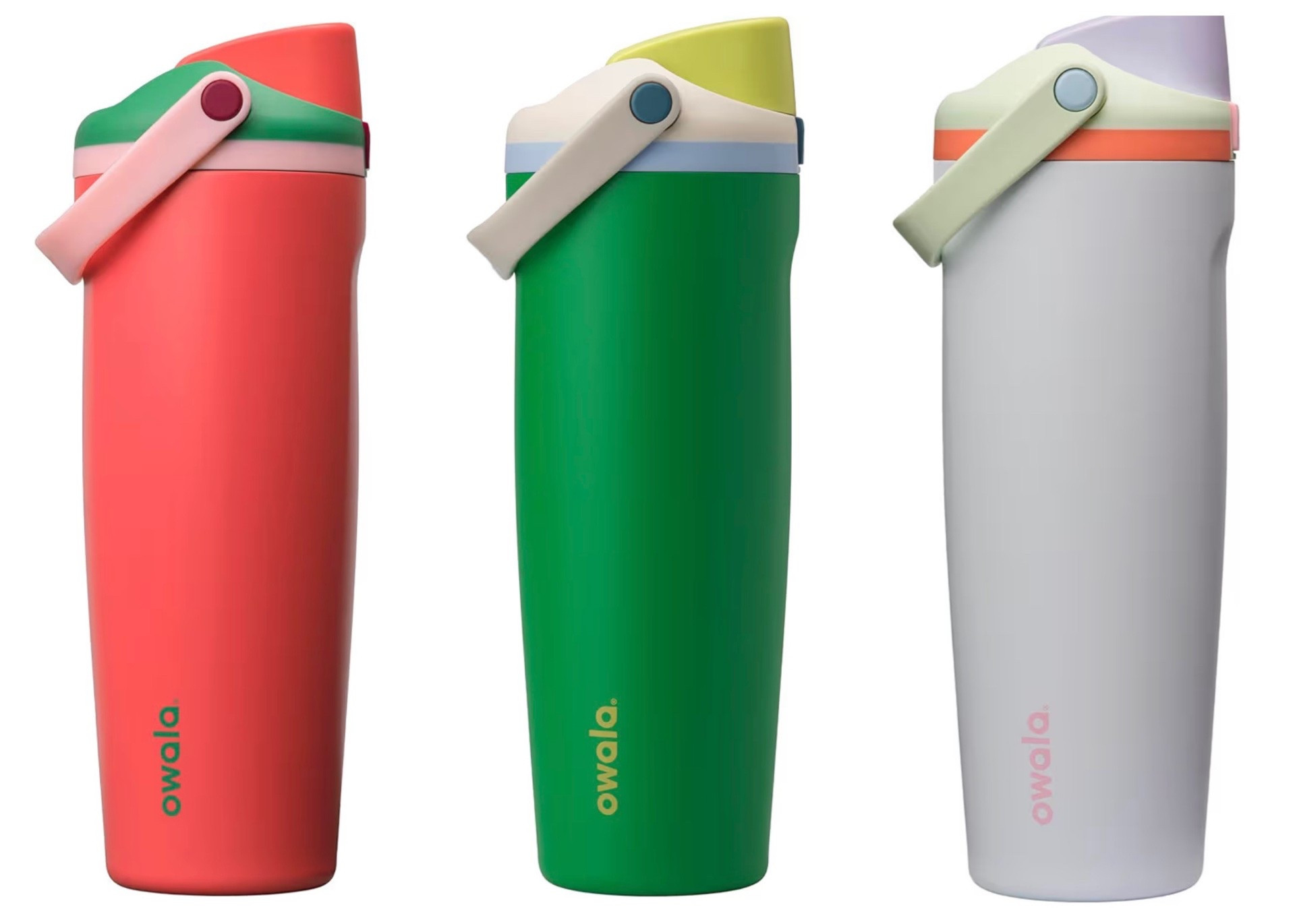 Excellent Owala deal!!! These three are on sale for $27.99 today - normally $34.99! They make fantastic sports water bottles, or are just great for everyday use since they have such a convenient carrying handle and also fit in car cup holders. Love these three that are all Summer inspired colors!

#LTKSaleAlert #LTKActive #LTKHome