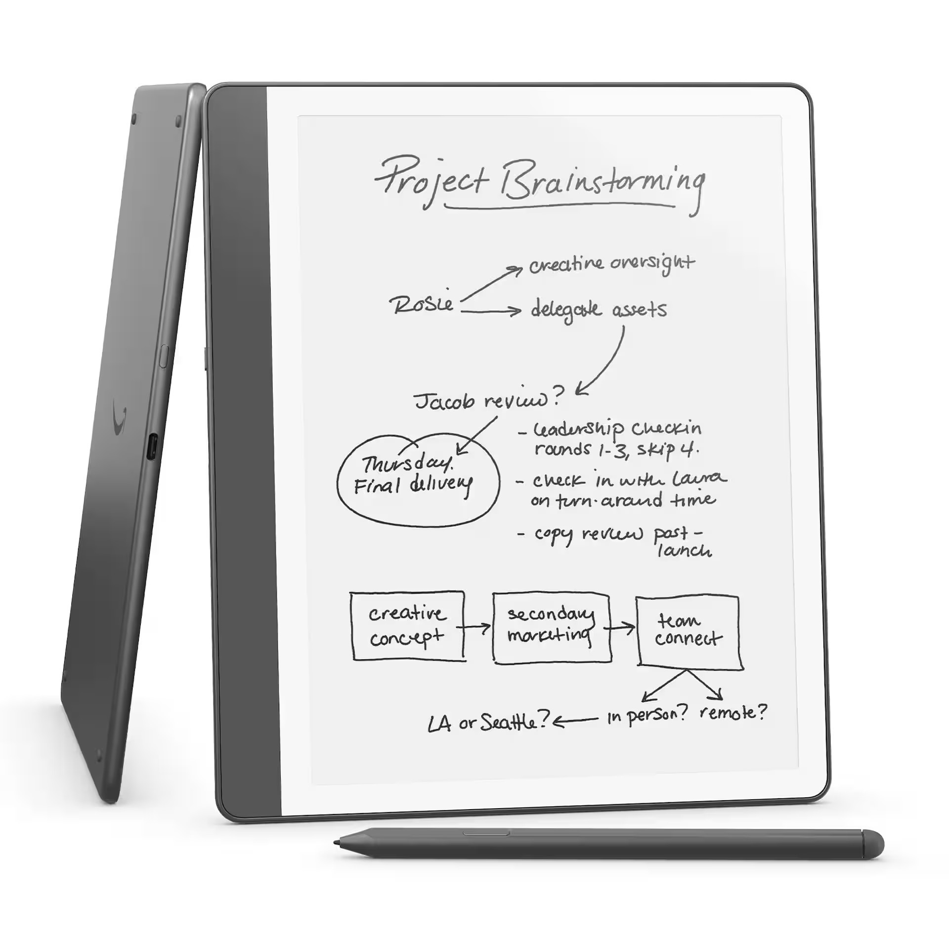 Amazon - Kindle Scribe (32GB) - 2024 - Tungsten | Best Buy U.S.