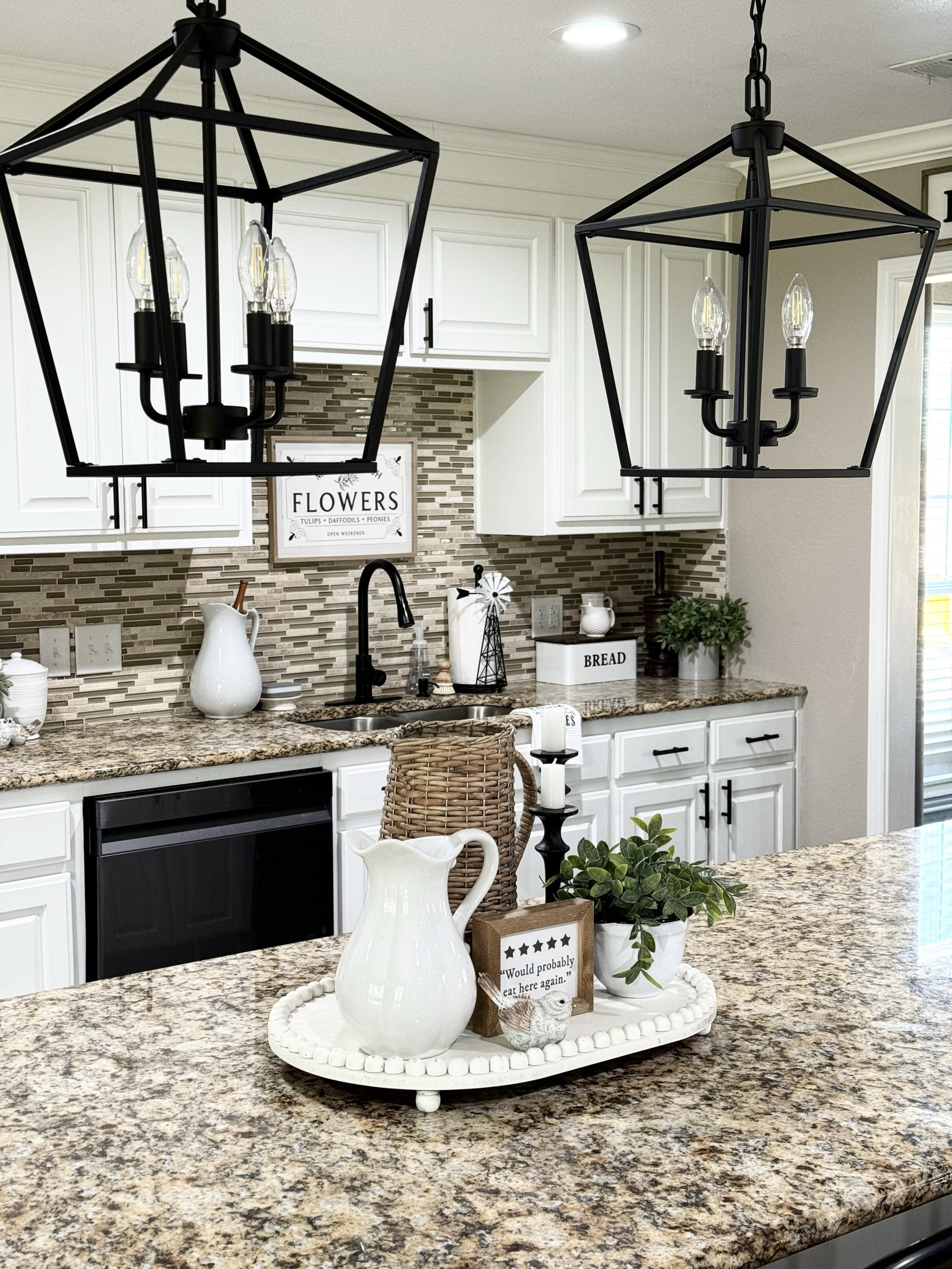 Good morning friends!! I hope each of you have been enjoying your week so far!!! 🙌🏻

I am getting so excited to pull out my Spring bins soon…where I store all of my beautiful pastels, but there has been something so calming about having some neutral decor out right now, with subtle hints of Spring….. 🪴

Our kitchen looks similar to how it did this winter but, I have made a few minor changes that made a BIG impact….can you spot them?!? 💭 

Spring doesn’t technically begin until the middle of March, but here in Texas…we sure have been enjoying some beautiful Spring-like weather! What is the weather like in your neck of the woods? 🌤️


#LTKSpringSale 

#LTKhome #LTKSeasonal