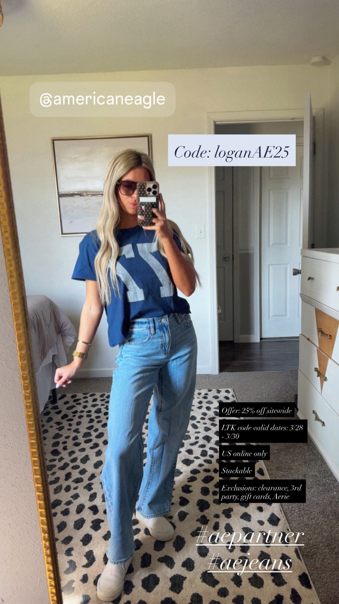 @American Eagle Outfitters #aepartner #aejeans 

#LTKootd #LTKPetite #LTKU