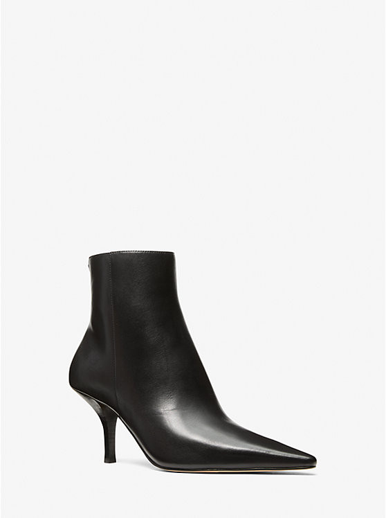 Selina Leather Ankle Boot | Michael Kors US