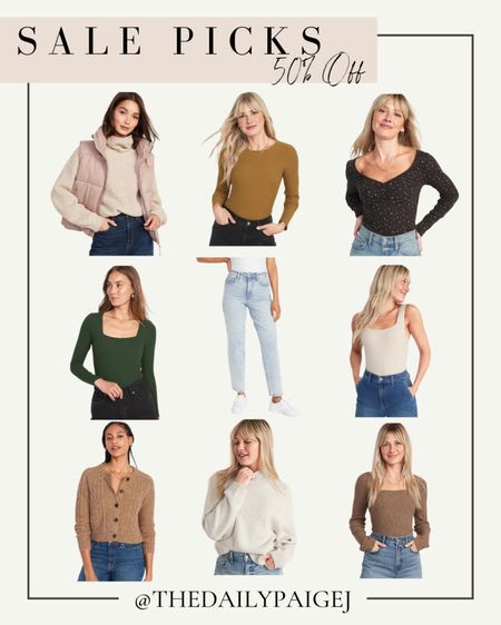 Old navy is having 50% off for cyber Monday! So many great picks for winter apparel and also holiday pajamas! 

#LTKunder100 #LTKsalealert #LTKCyberweek