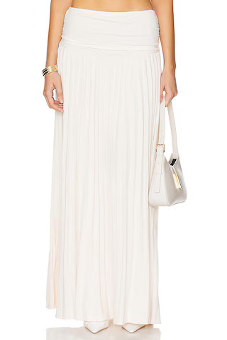 LIONESS Field Of Dreams Maxi Skirt in Ivory from Revolve.com | Revolve Clothing (Global)