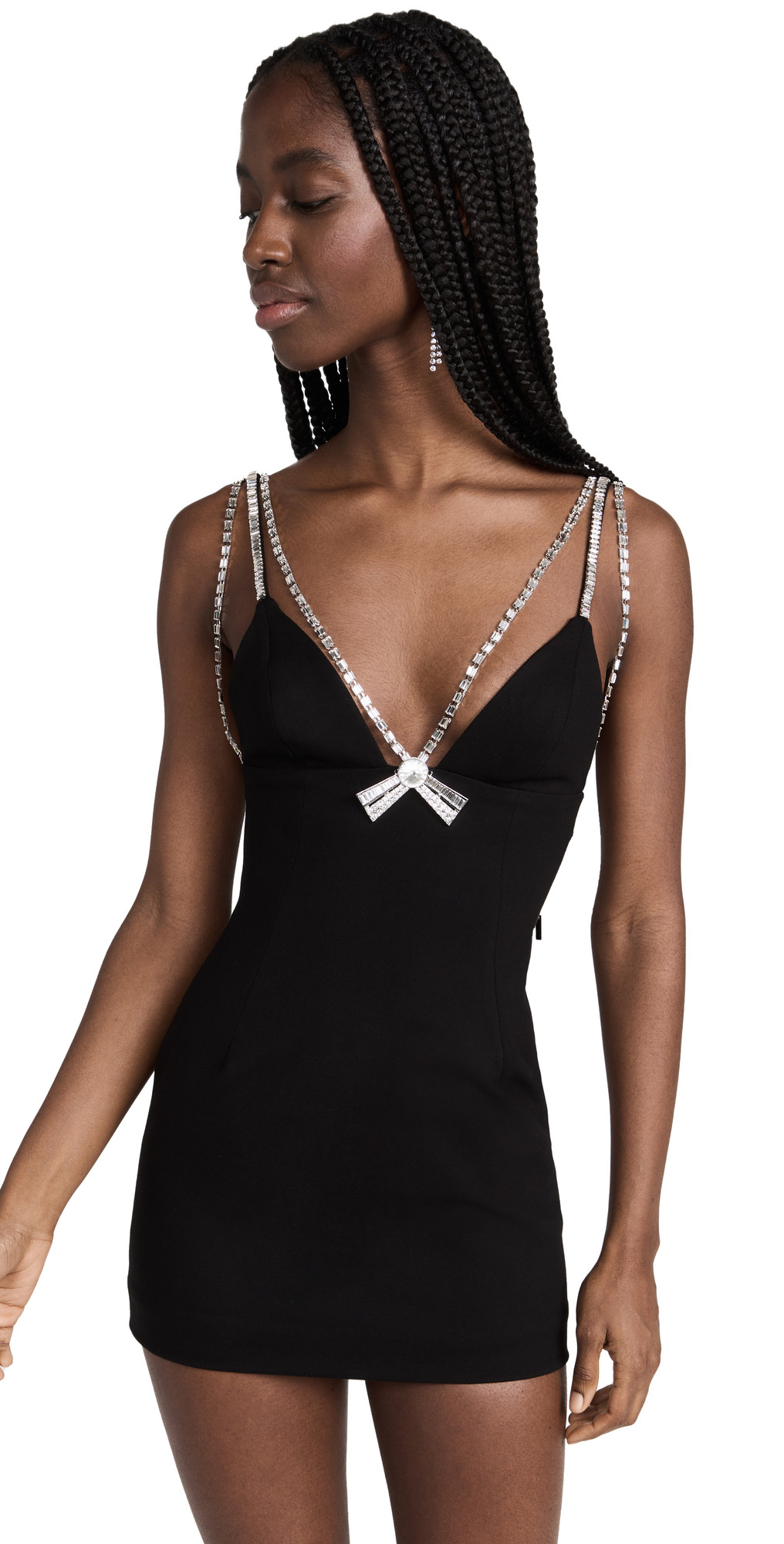 Area Deco Bow Mini Dress | Shopbop