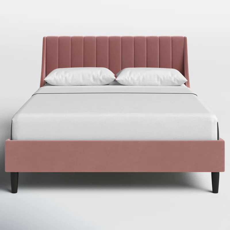 Helaina Upholstered Wingback Bed | Wayfair North America