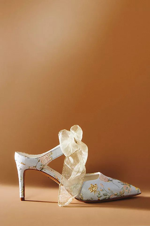 Something Bleu Elvie Mules | Anthropologie (US)