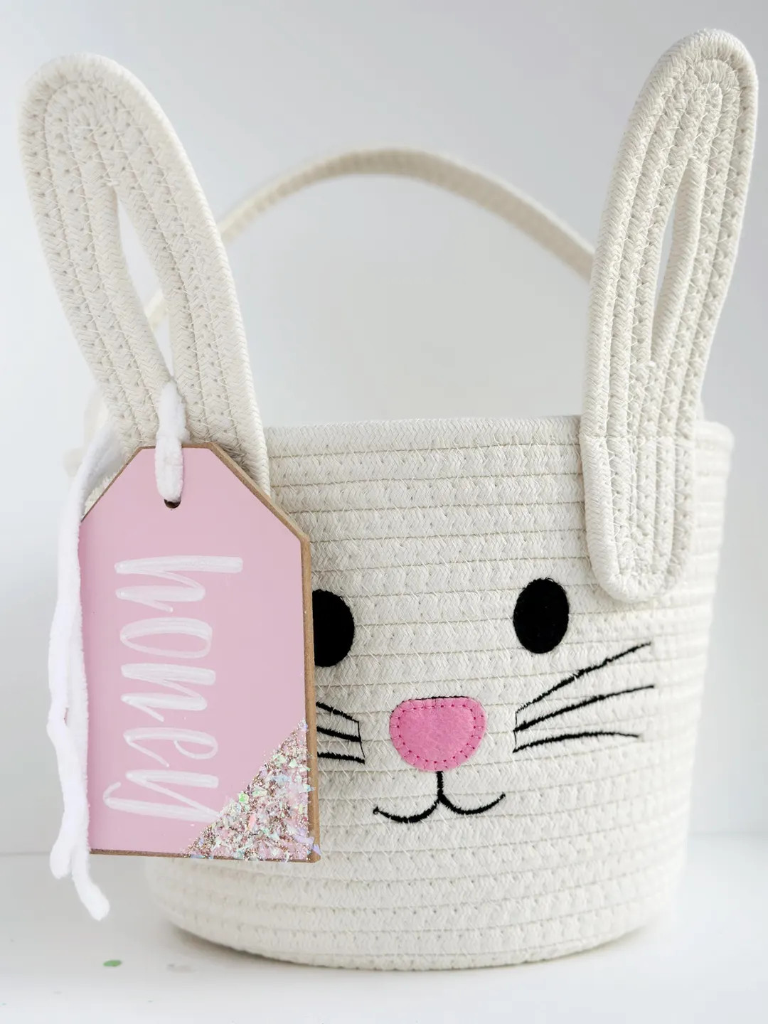 Classic Tag, Pink (sparkle dipped) | Etsy (US)