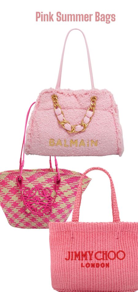 Pink summer bags

#LTKStyleTip #LTKSeasonal #LTKItBag
