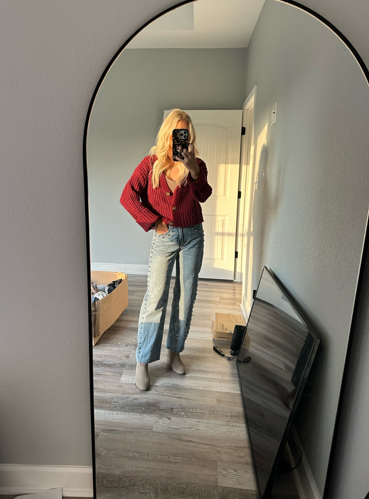 Small sweater, medium bodysuit, 25 in jeans, shoes are old but are tts

Fall outfit / work outfits / cold weather outfit / walmart outfit / walmart finds 

#LTKFindsUnder50 #LTKStyleTip #LTKWorkwear