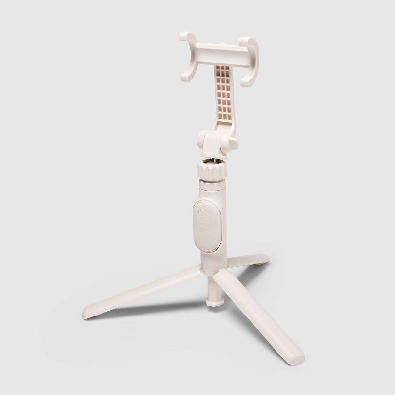 heyday&#8482; Desktop Tripod + Phone Mount - Stone White | Target