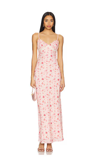 Stacey Maxi Dress in Pink Floral | Revolve Clothing (Global)