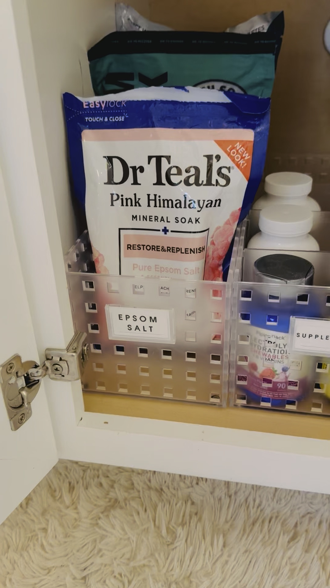 Under-the-sink bathroom organizer 

#LTKHome #LTKFindsUnder50