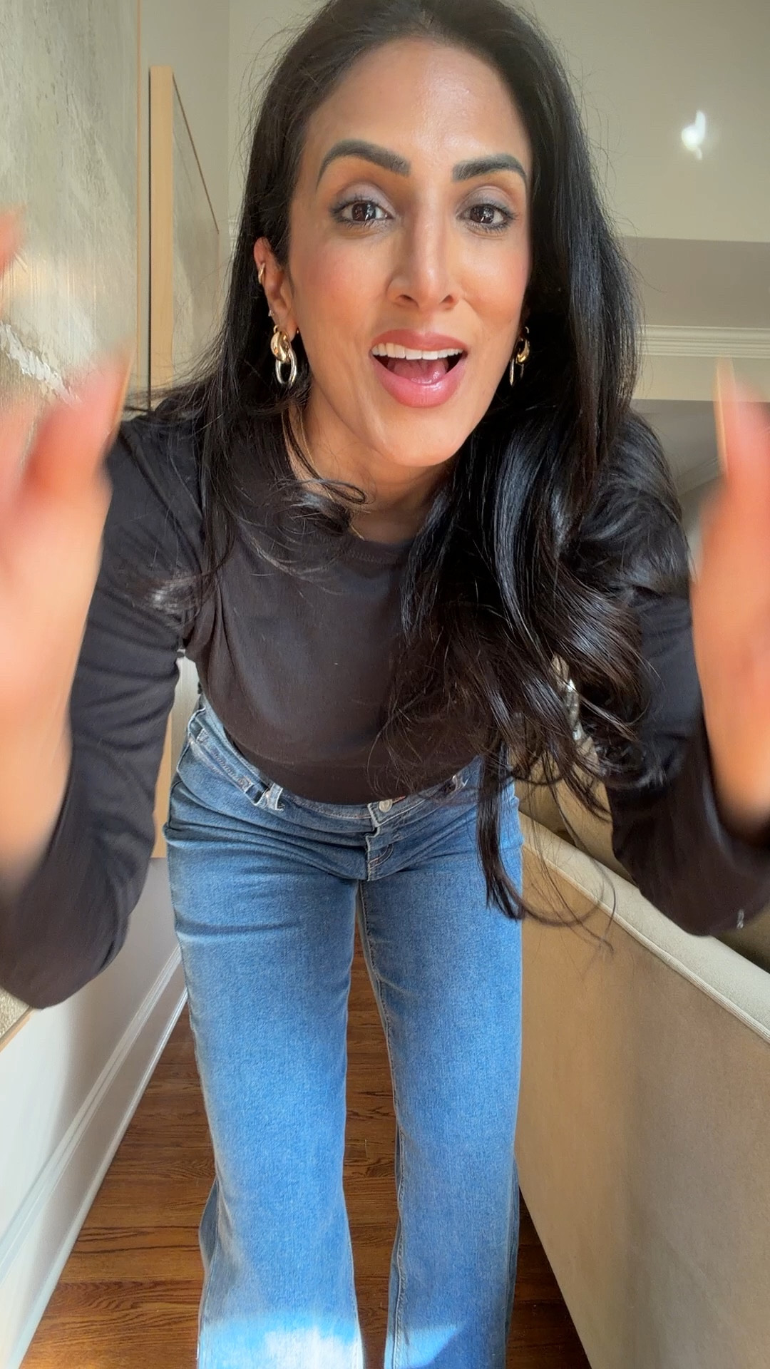 Get my uniform from Walmart! When you don’t know what to wear, you can always throw on a black top and jeans ! ￼

#LTKSaleAlert #LTKootd #LTKgrwm