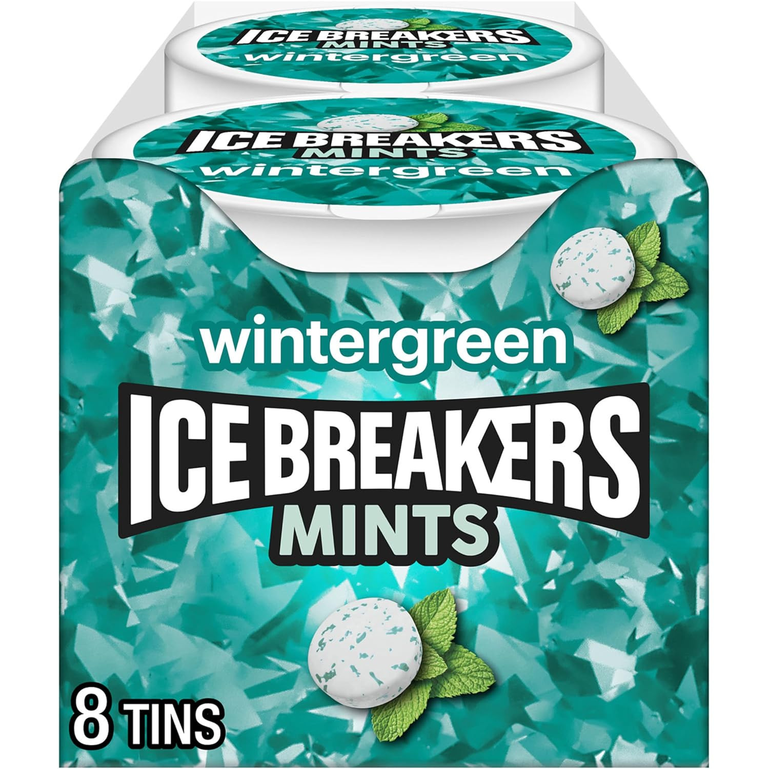 ICE BREAKERS Wintergreen Sugar Free Mints Tins, 1.5 oz (8 Count) | Amazon (US)