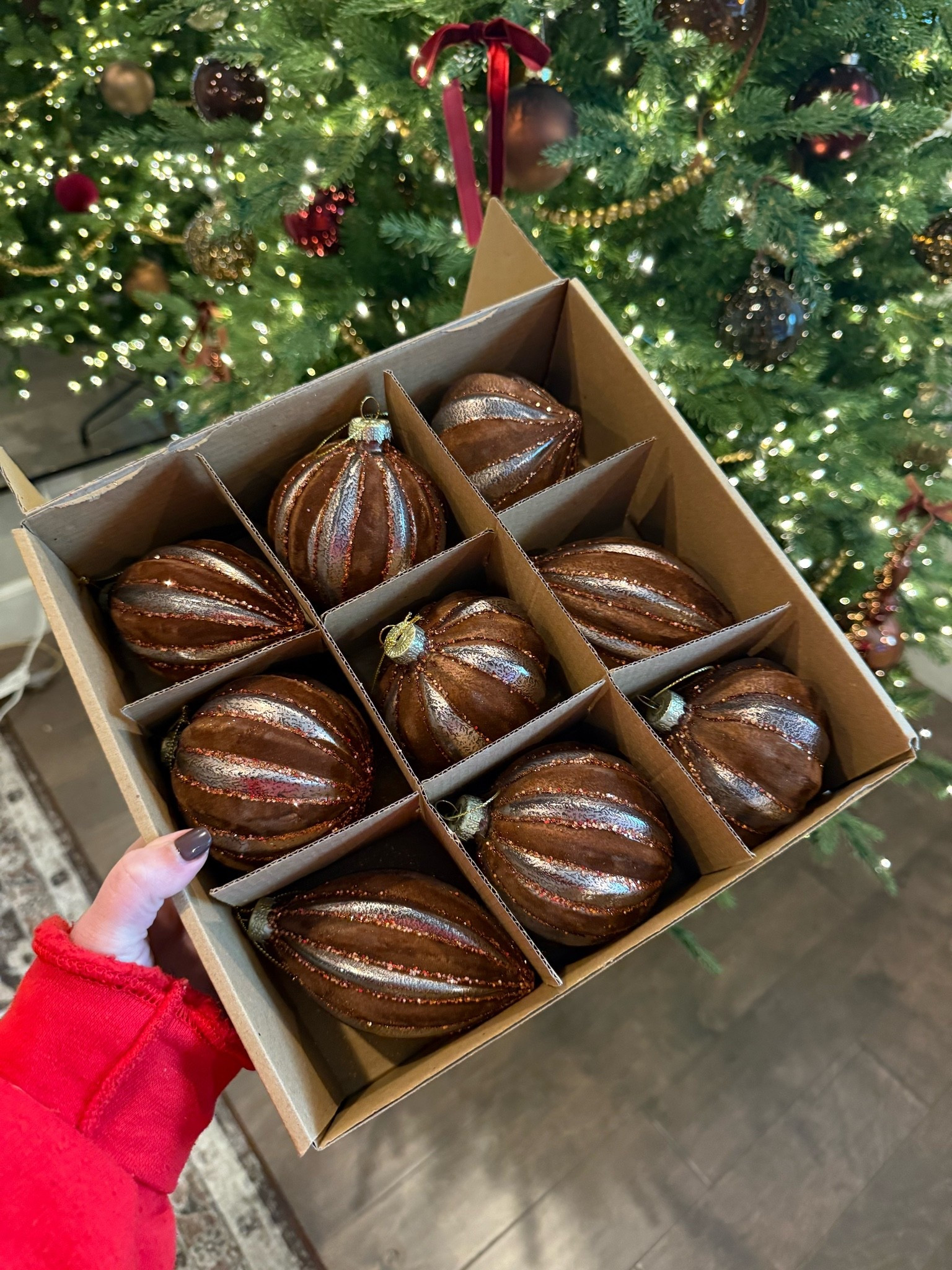 Brown Christmas ornaments | Christmas ornaments | Christmas decor

#LTKHome #LTKSeasonal