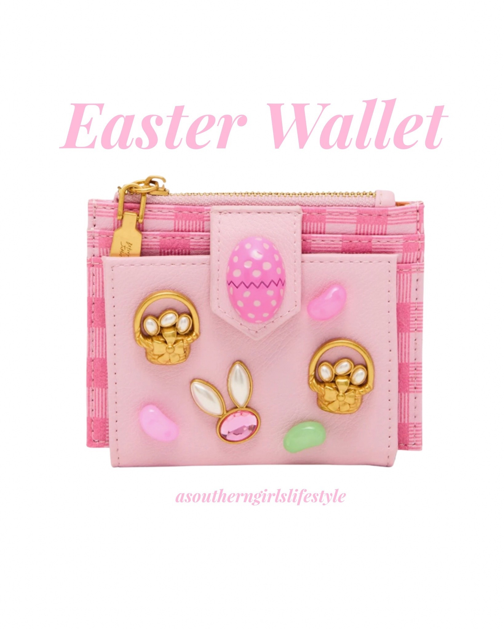 This Pink Easter Embellished Wallet is just too cute!!! Would be a sweet little gift!

Easter Basket Stuffer. Gifts for Her

#LTKgrwm #LTKSeasonal #LTKTravel