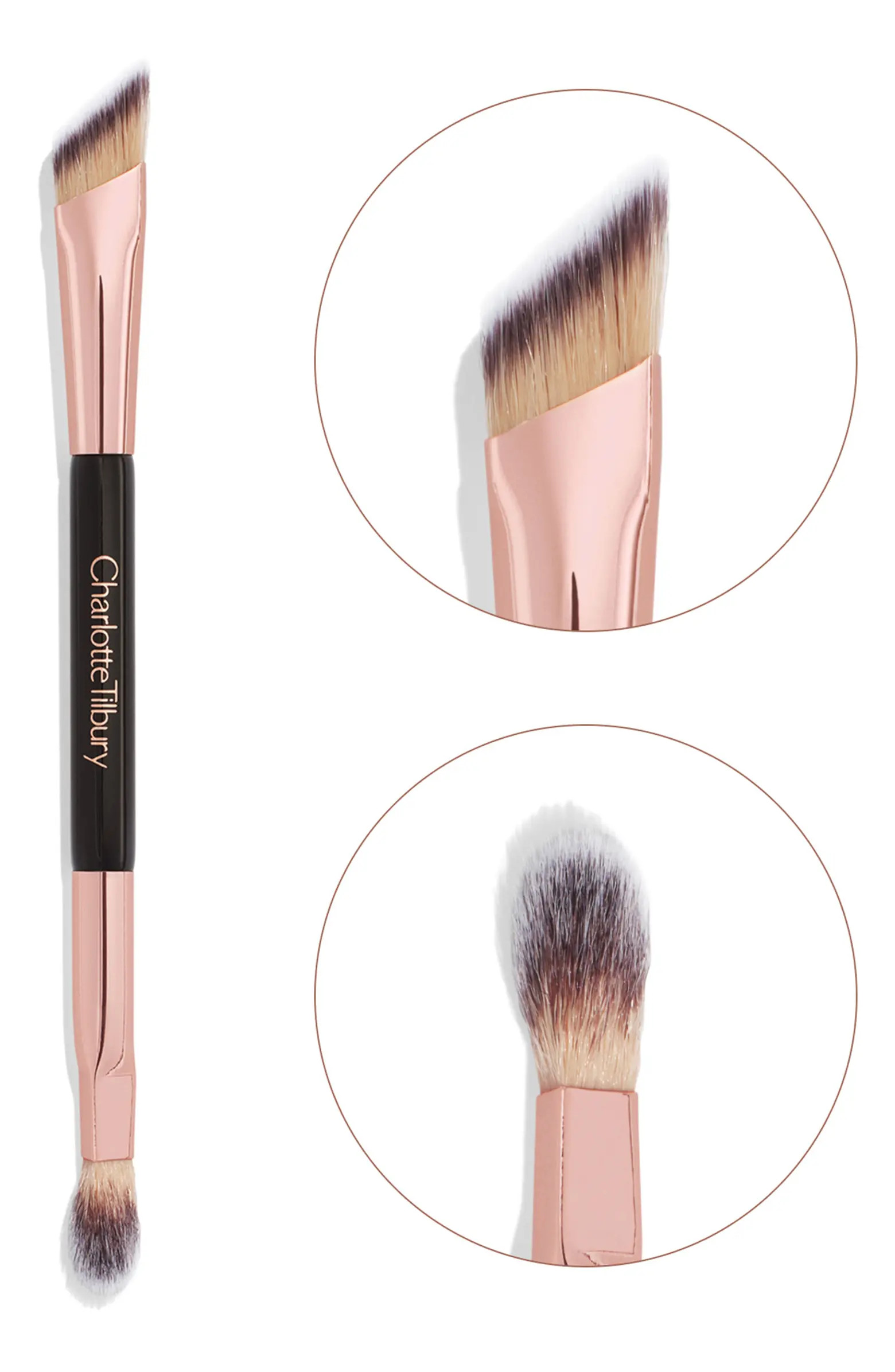 Charlotte Tilbury Super Nudes Shapewear Dual-Ended Face Brush | Nordstrom | Nordstrom