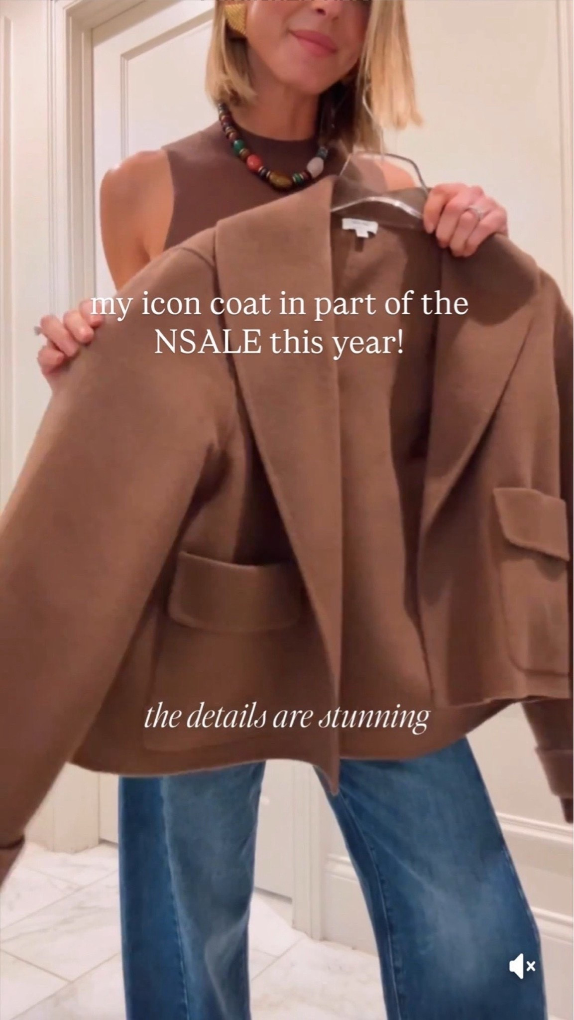 My icon coat is on sale!